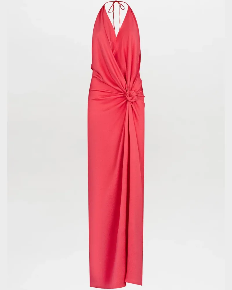 Silvia Tcherassi Torgiano Neckholder-Kleid - Rosa Rosa