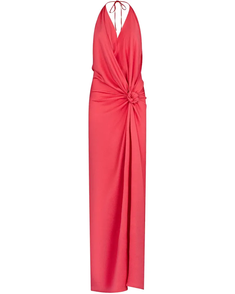Silvia Tcherassi Torgiano Neckholder-Kleid - Rosa Rosa