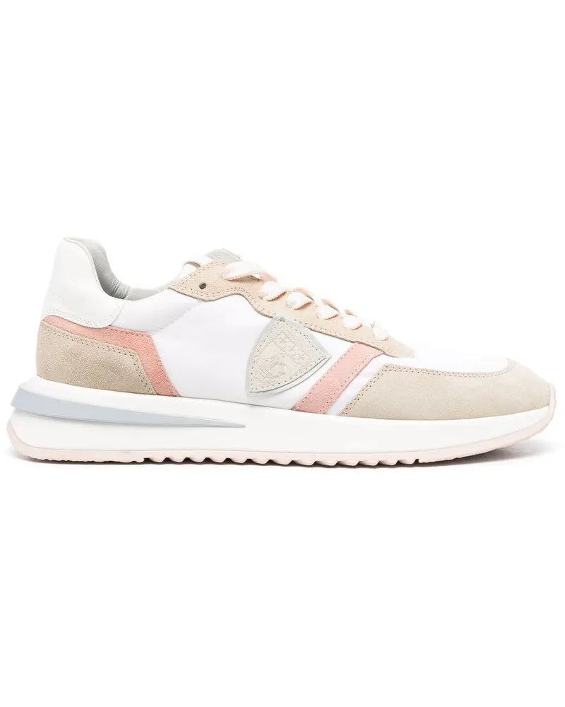 Philippe Model Tropez 2.1 Wildleder-Sneakers - Weiß Weiß