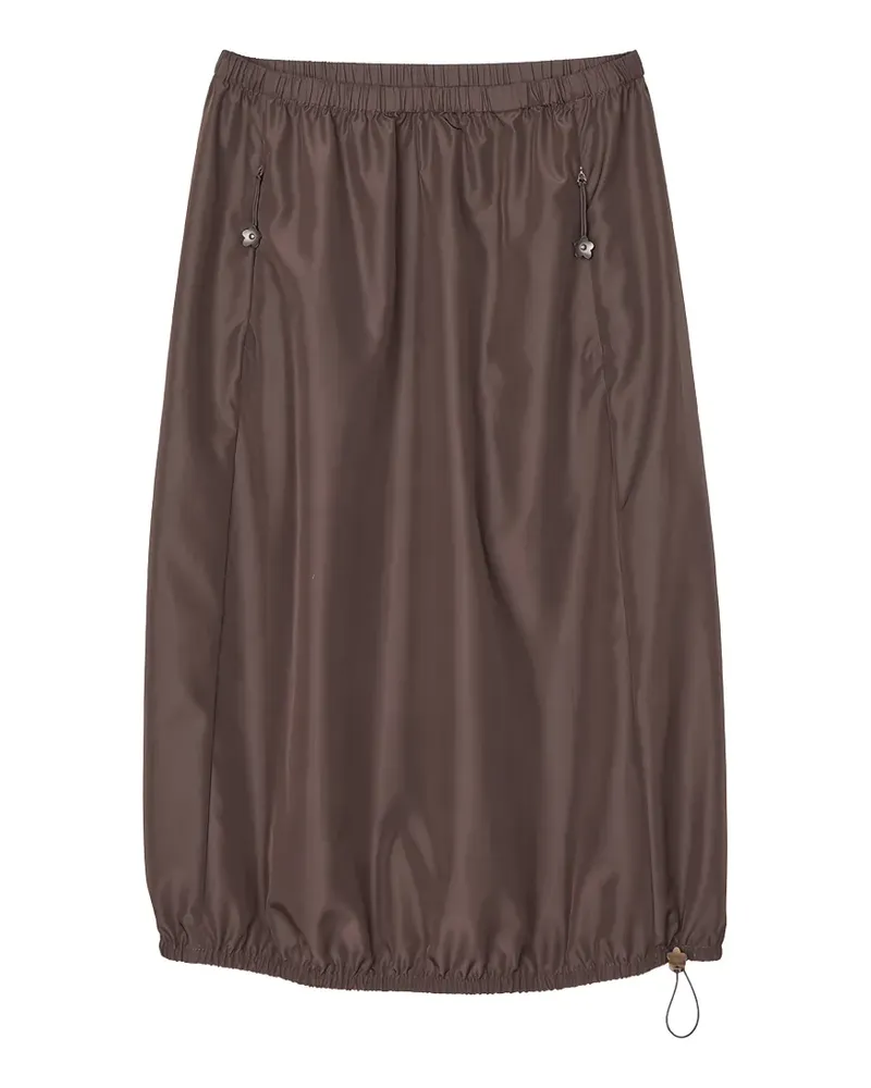 Cecilie Bahnsen Fie bubble midi skirt - Braun Braun