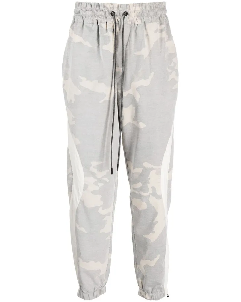 Mostly Heard Rarely Seen Jogginghose mit Camouflage-Print - Grau Grau