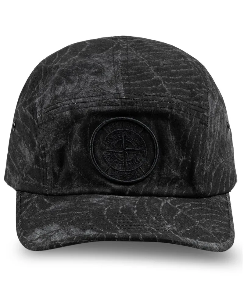 Supreme Being x Stone Island Baseballkappe - Schwarz Schwarz