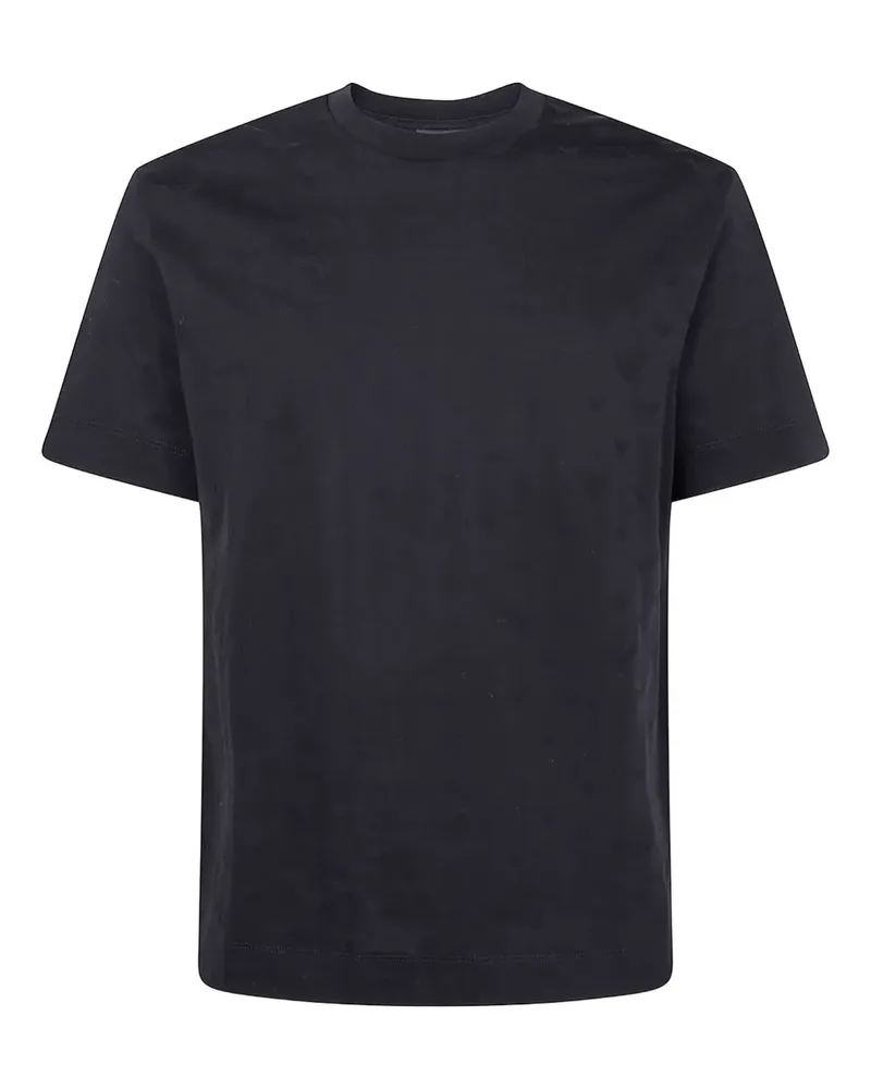 Emporio Armani T-Shirt mit rundem Ausschnitt - Schwarz Schwarz