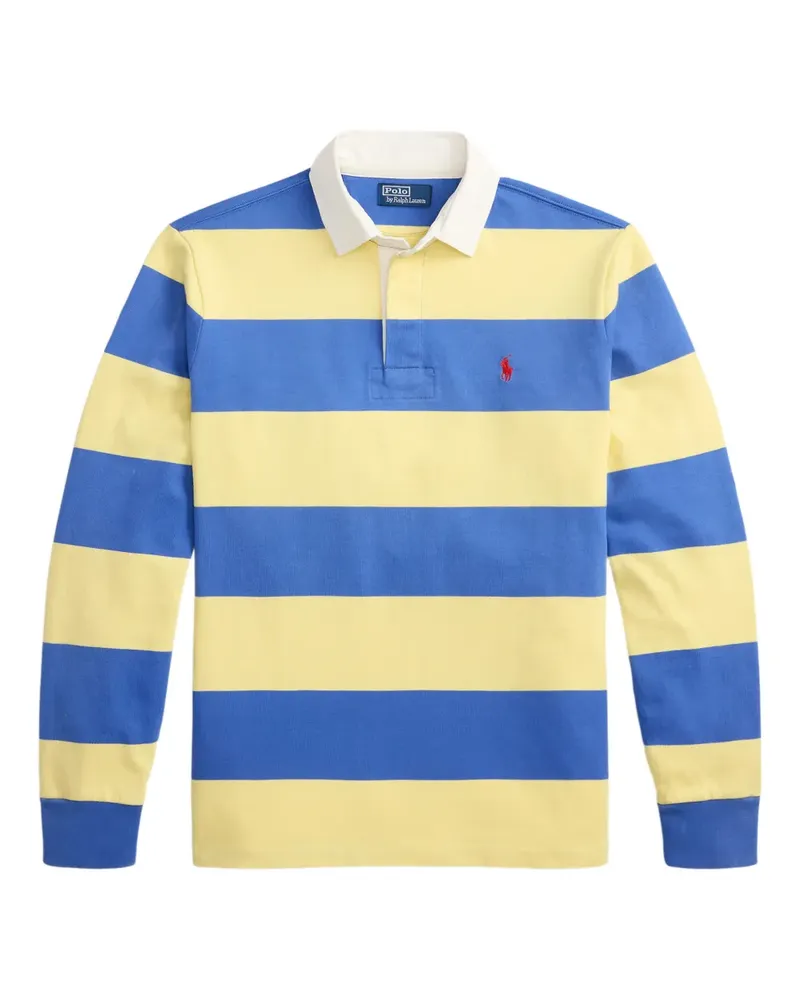 Ralph Lauren Gestreiftes The Iconic Rugby-Shirt - Gelb Gelb