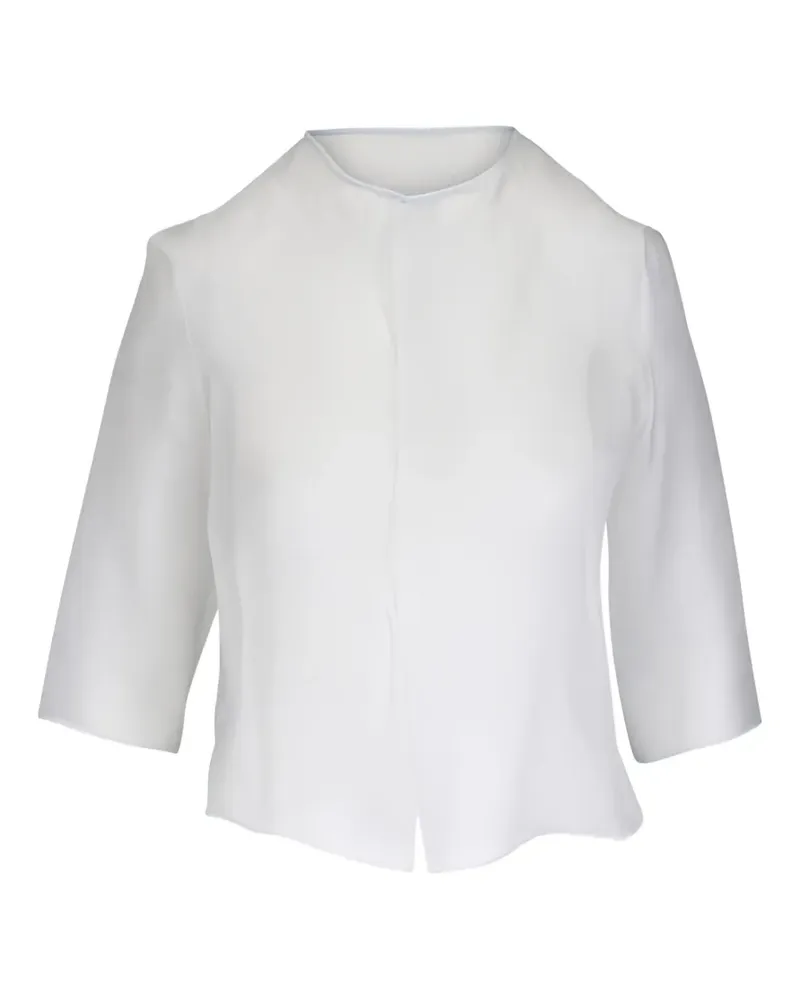 Peter Cohen Spanish short-sleeved blouse - Weiß Weiß