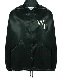 WTAPS Chief Hemdjacke aus Satin Grün