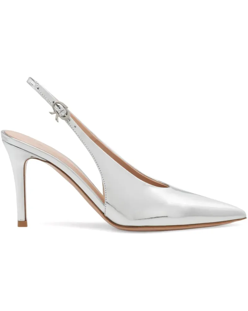 Gianvito Rossi Robbie Pumps 85mm - Silber Silber