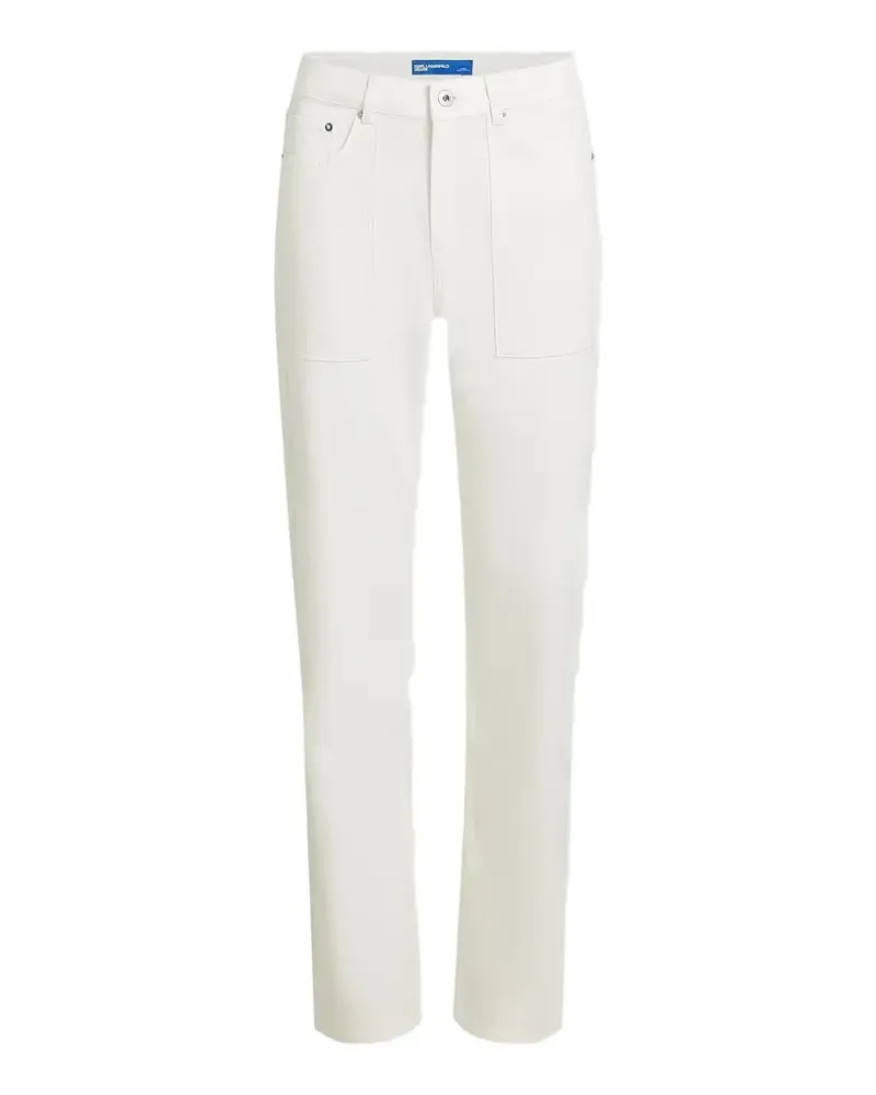 Karl Lagerfeld Jeans mit geradem Bein - Nude Nude