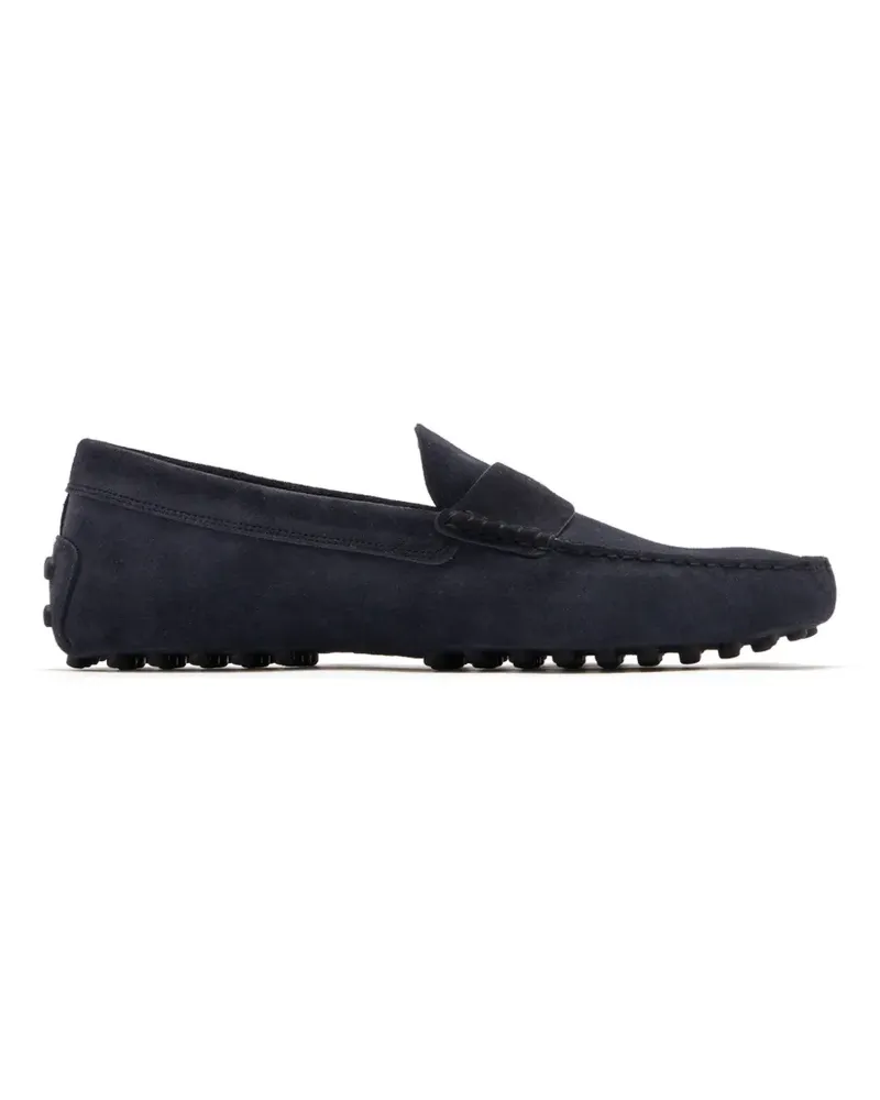 TOD'S Gommino Loafer aus Wildleder - Blau Blau