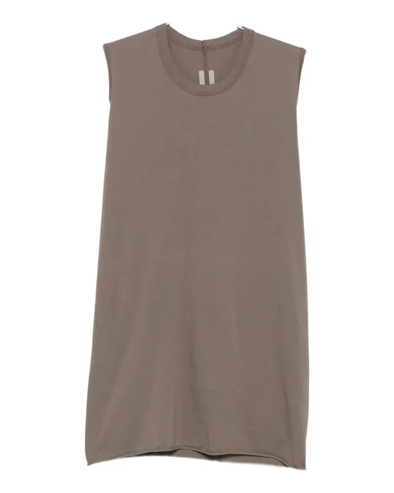 Rick Owens exposed-seam T-shirt - Grau Grau