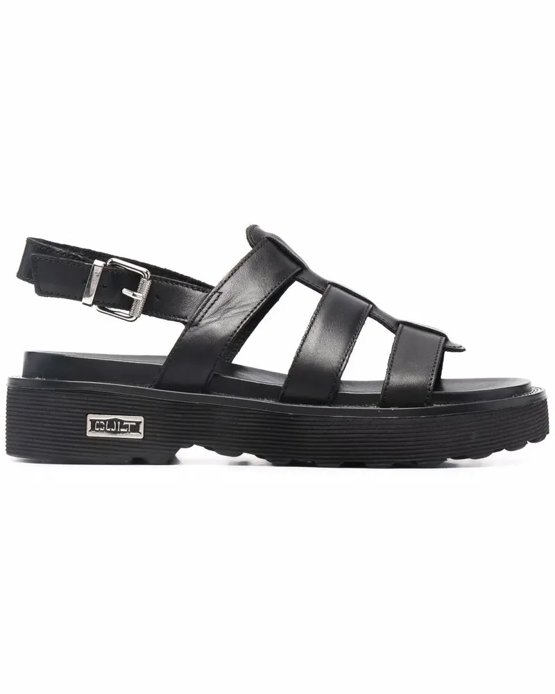 Cult Klassische Römersandalen - Schwarz Schwarz