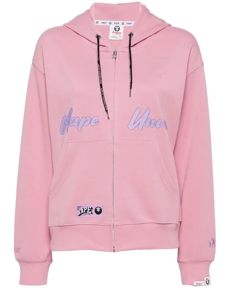 BAPE Jacke mit Reißverschluss - Rosa Rosa