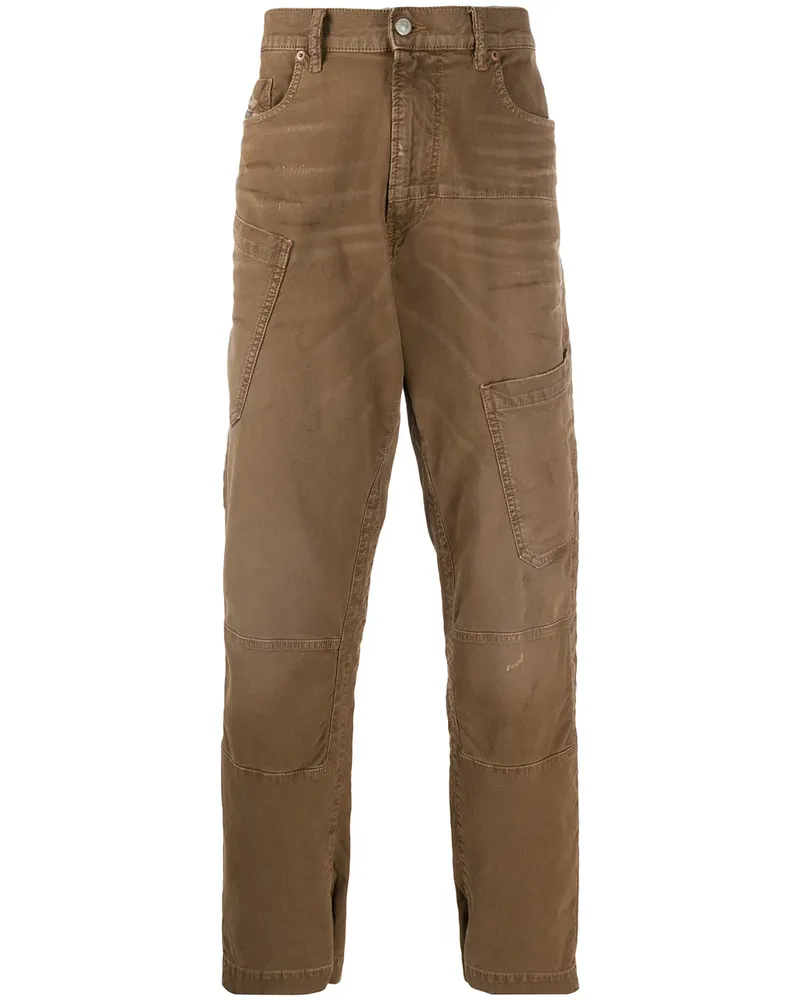Diesel D-Azzer ' Joggjeans - Braun Braun