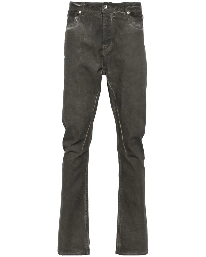 DRKSHDW by Rick Owens Detroit Slim-Fit-Jeans Grau