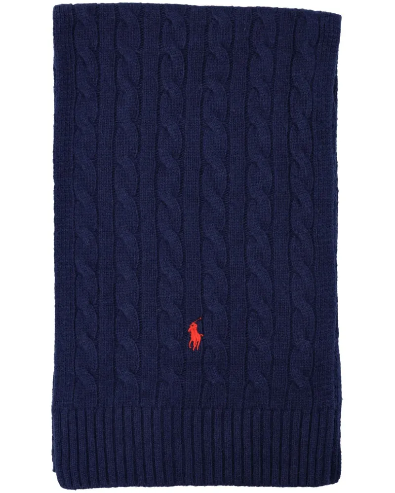Ralph Lauren Polo Pony Schal - Blau Blau