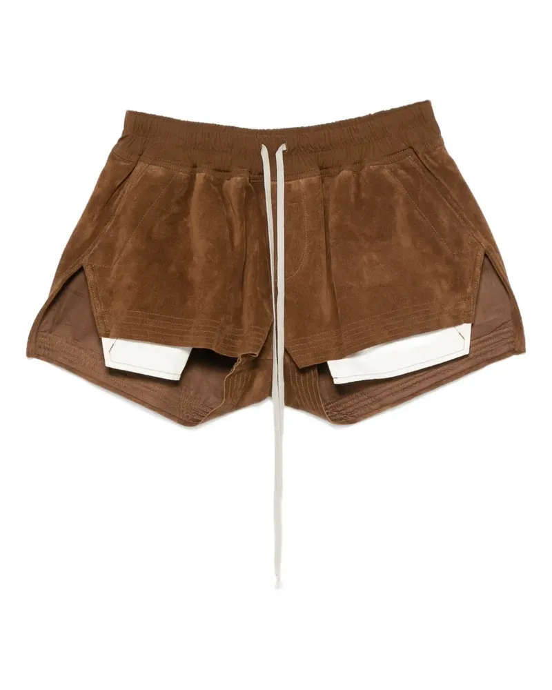 Rick Owens Shorts mit Kordelzug - Braun Braun