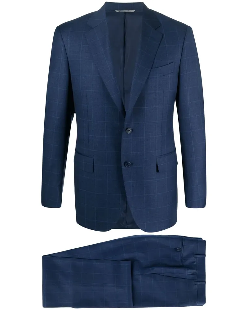 Canali Zweiteiliger Anzug - Blau Blau