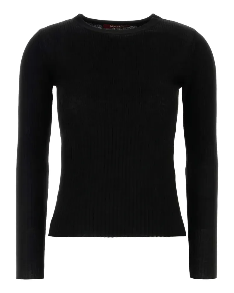 Max Mara Ometto T-Shirt - Schwarz Schwarz