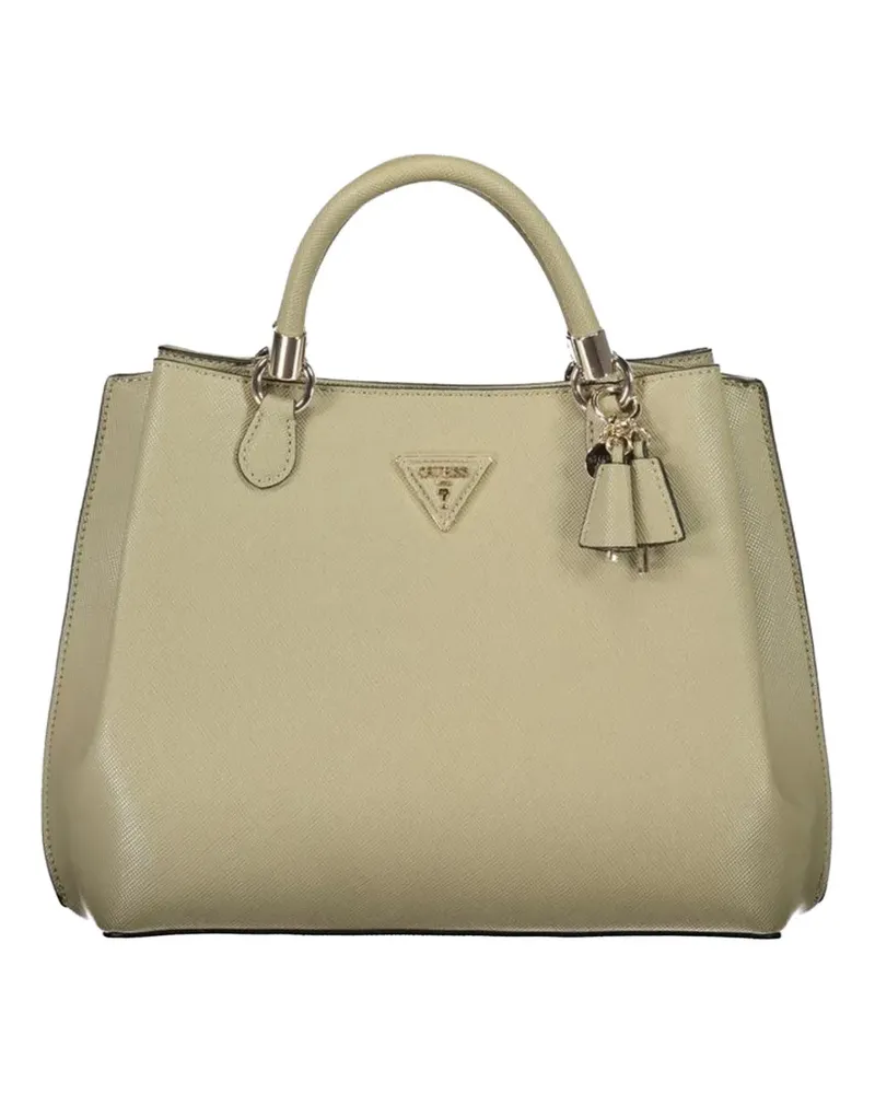 Guess logo-plaque tote bag - Nude Nude