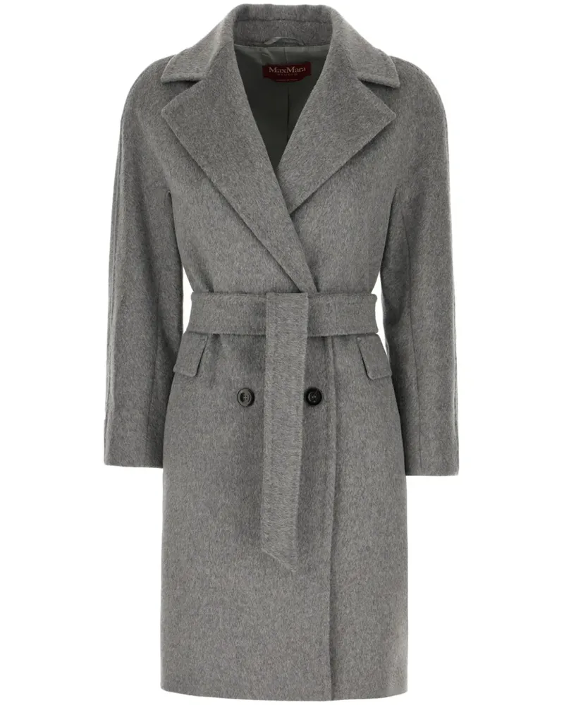 Max Mara Astro Mantel - Grau Grau