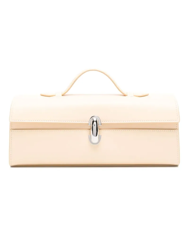 SAVETTE Slim Symmetry Tote Bag - Nude Nude