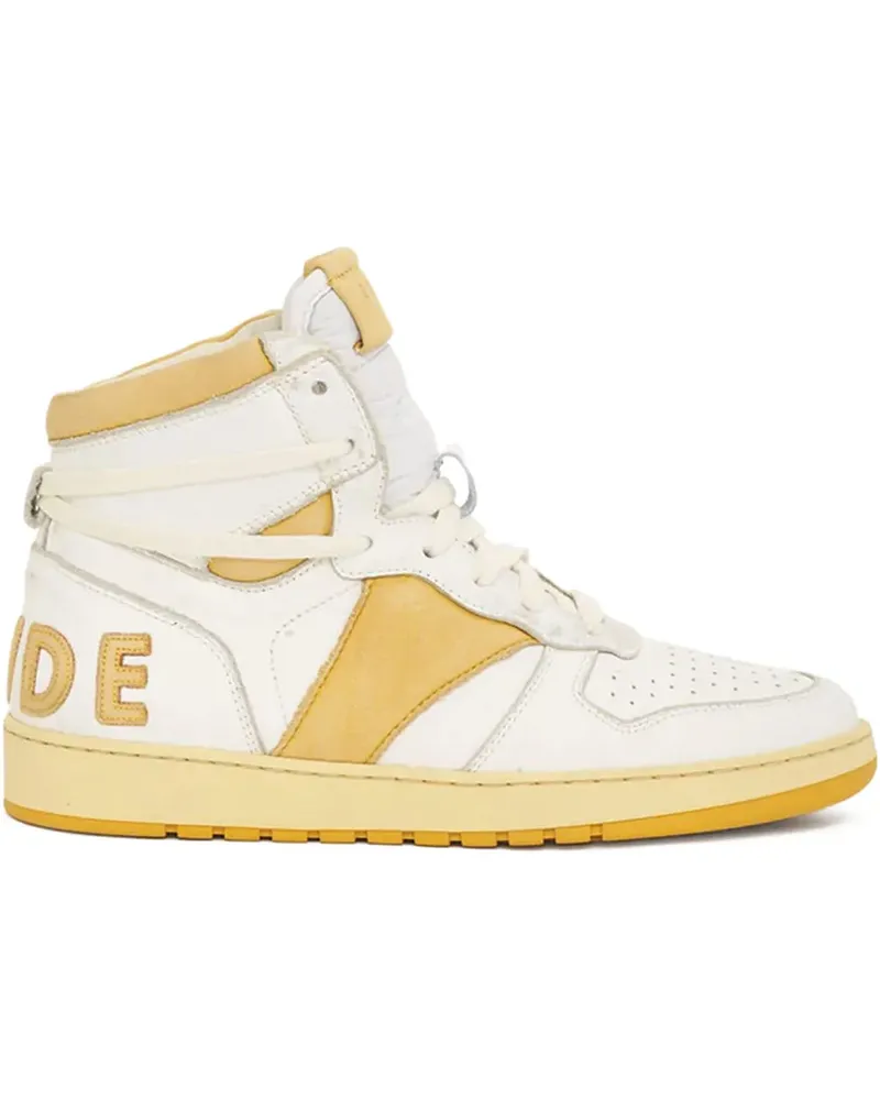 RHUDE Rhecess High-Top-Sneakers - Weiß Weiß