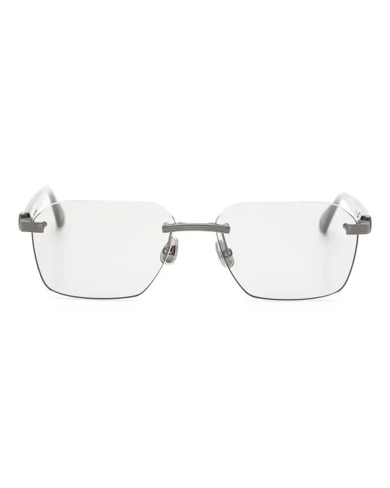 Brunello Cucinelli Rahmenlose Sonnenbrille - Grau Grau