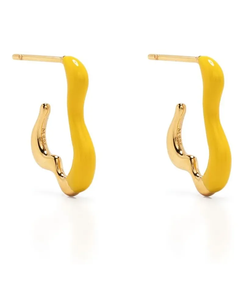 Missoma Kleine Squiggle Ohrringe - Gold Gold