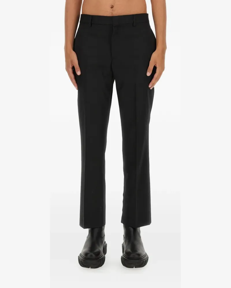 OFF-WHITE slim-fit trousers - Schwarz Schwarz