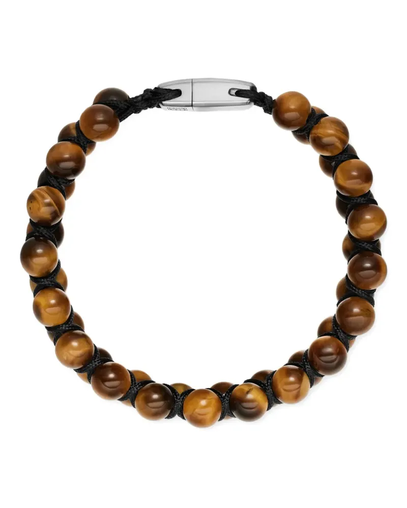 David Yurman spiritual beads two row woven bracelet - Braun Braun