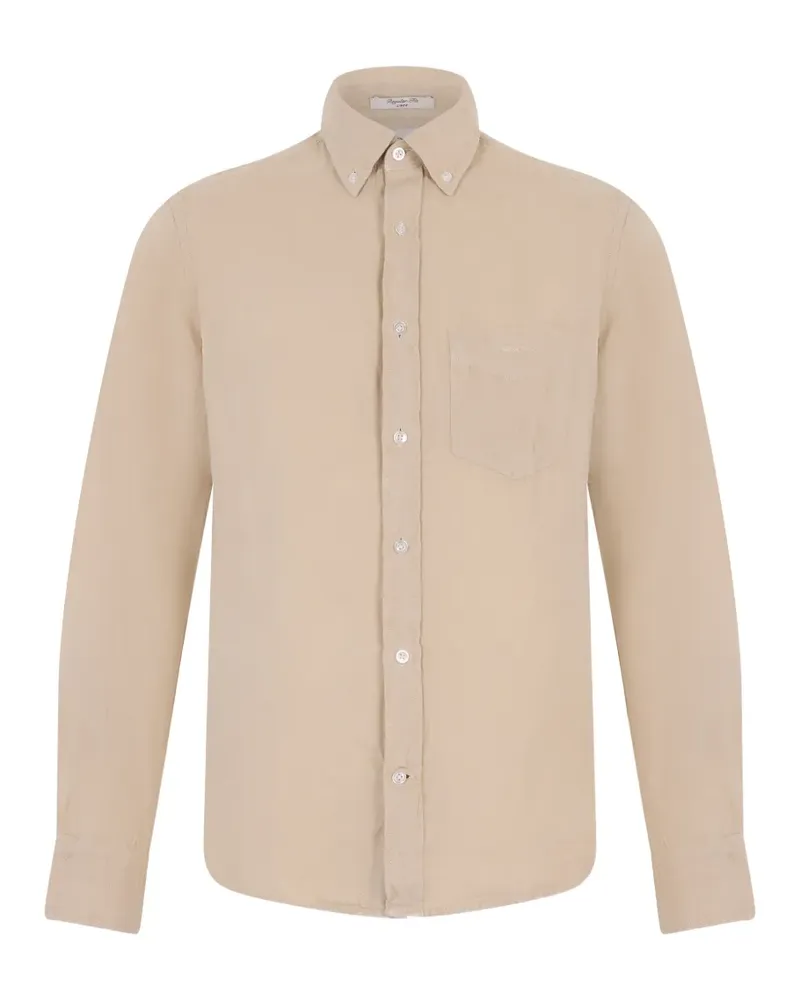 Gant long-sleeve linen shirt - Nude Nude