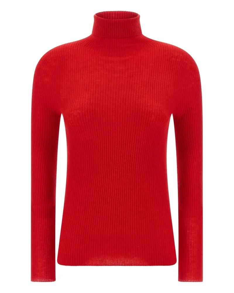 Fabiana Filippi Gerippter Pullover - Rot Rot