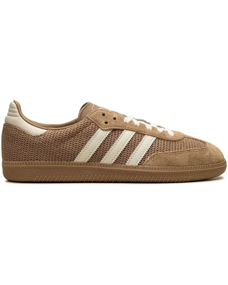 adidas Samba OG Sneakers mit Schnürung Braun