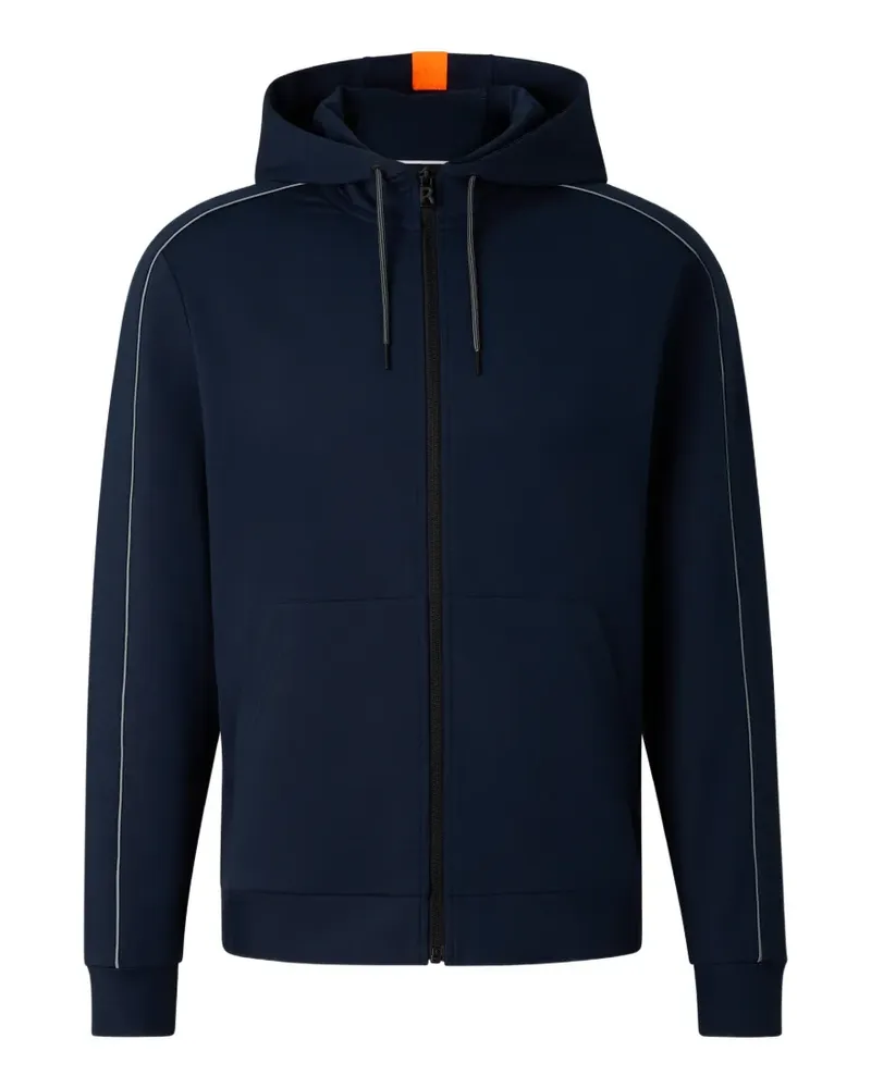 Bogner Fire & Ice Uday Kapuzenjacke mit Paspelierung - Blau Blau