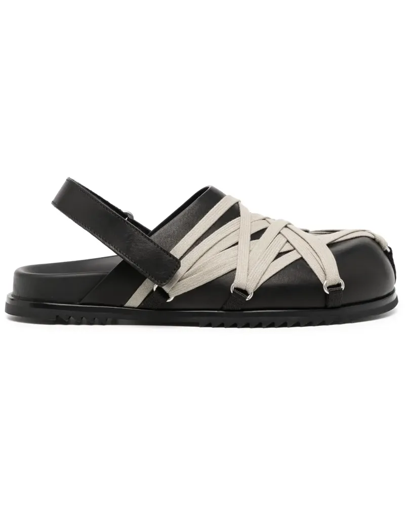 Rick Owens Hollywood Sandalen - Schwarz Schwarz