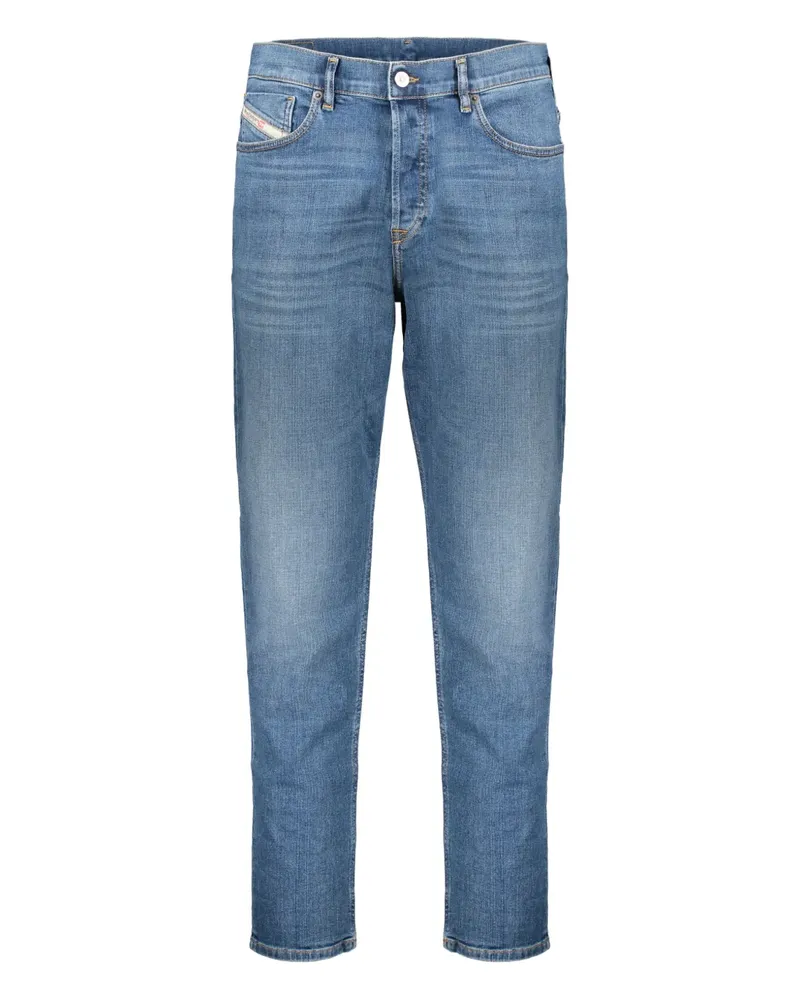 Diesel five-pocket straight-leg jeans - Blau Blau