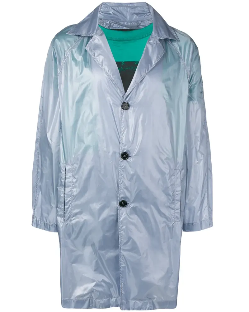 Raf Simons T-Shirt-Jacke - Blau Blau