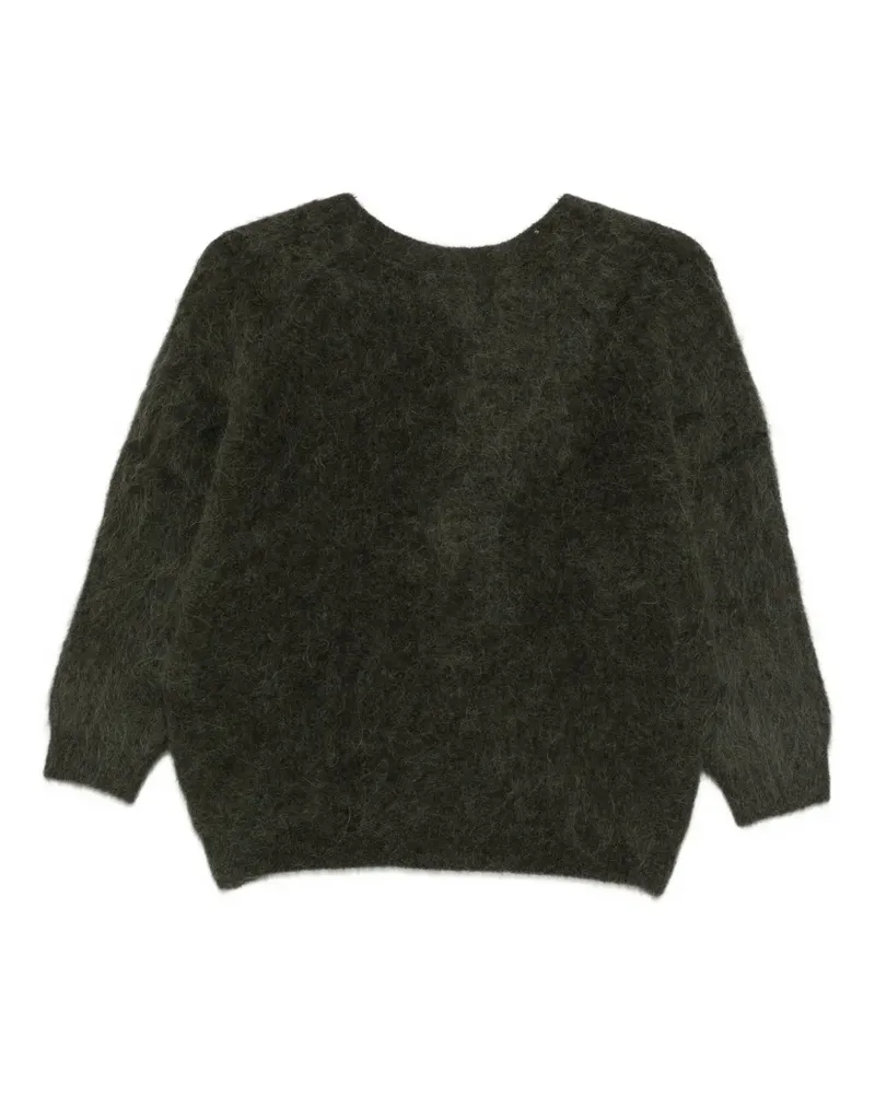 ba&sh Fill Pullover mit gebürstetem Effekt - Grün Grün