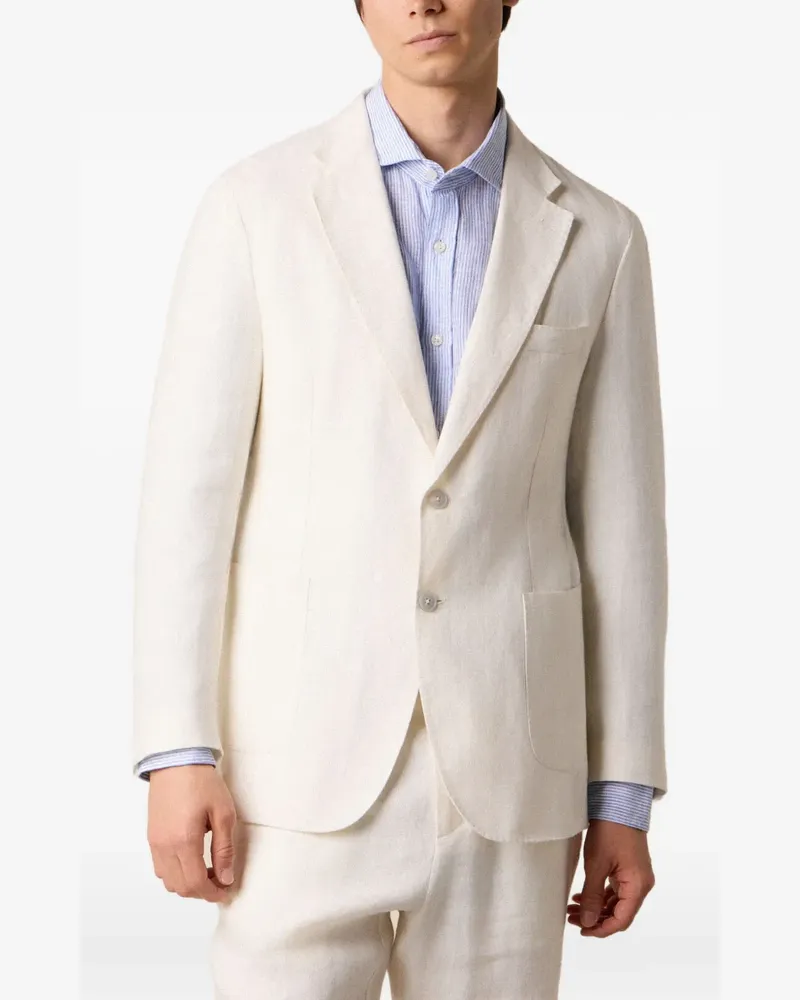 Brooks Brothers Einreihiges Sakko - Nude Nude