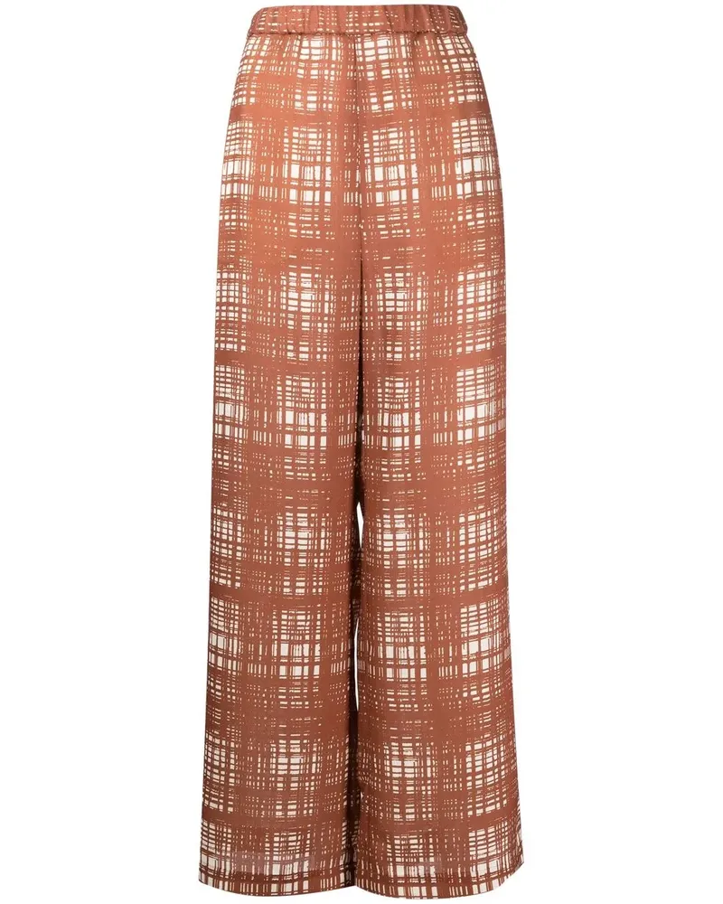 MIHARAYASUHIRO Karierte Hose - Braun Braun