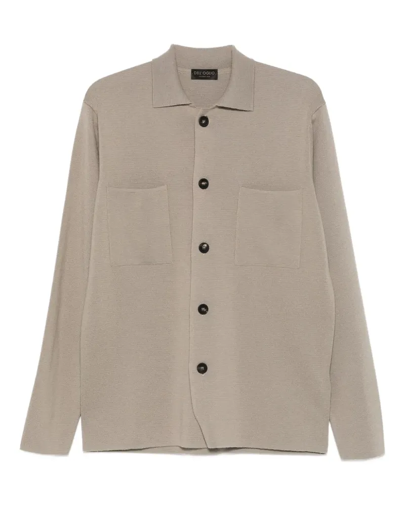 Dell'oglio Hemd mit Tasche - Nude Nude