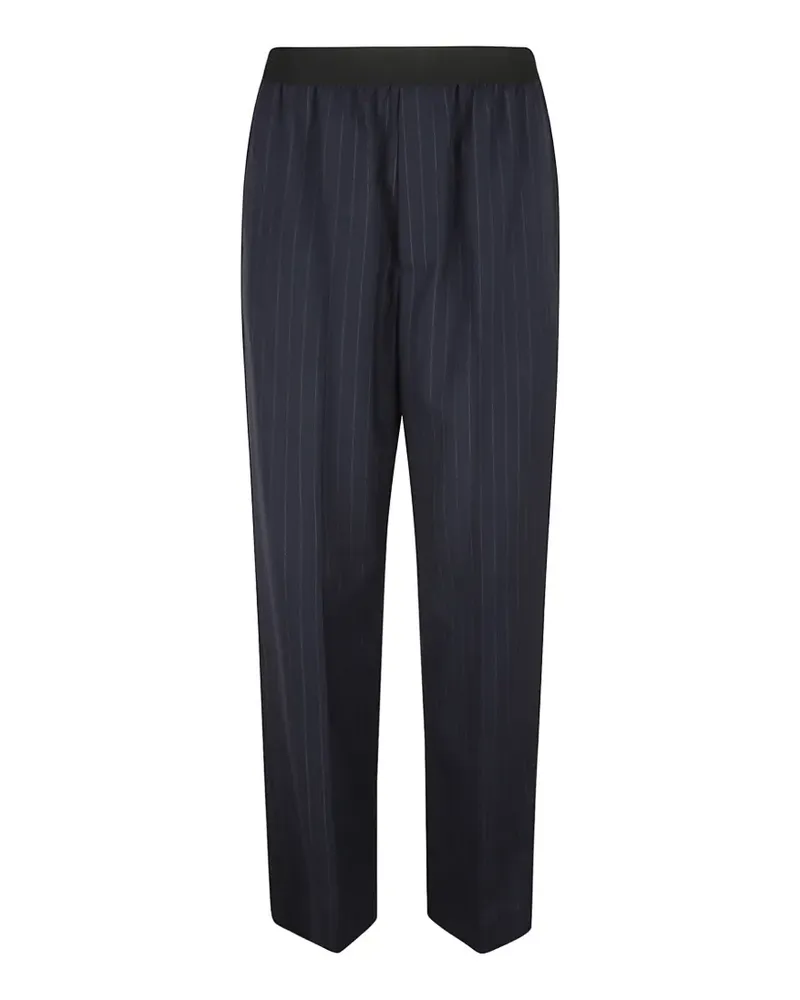 Balenciaga pinstripe trousers - Blau Blau