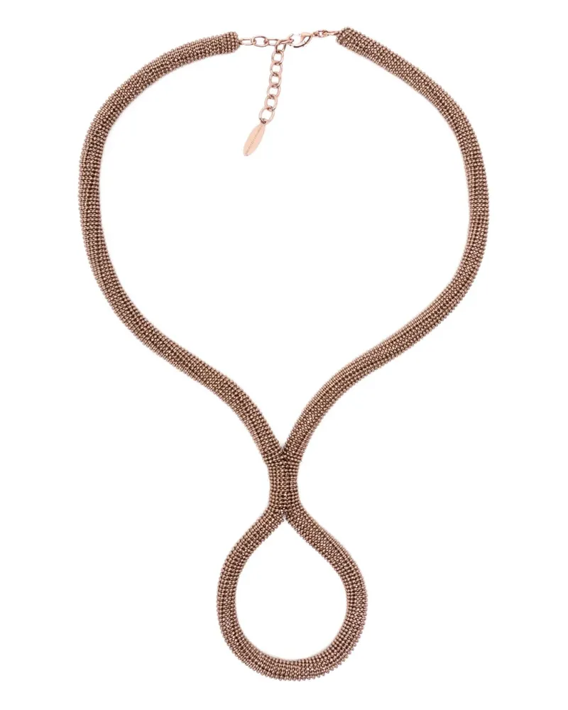 Brunello Cucinelli Halskette mit Perlen - Gold Gold