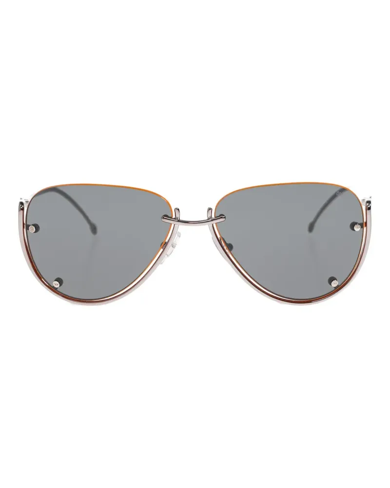 Diesel pilot rimless sunglasses - Silber Silber