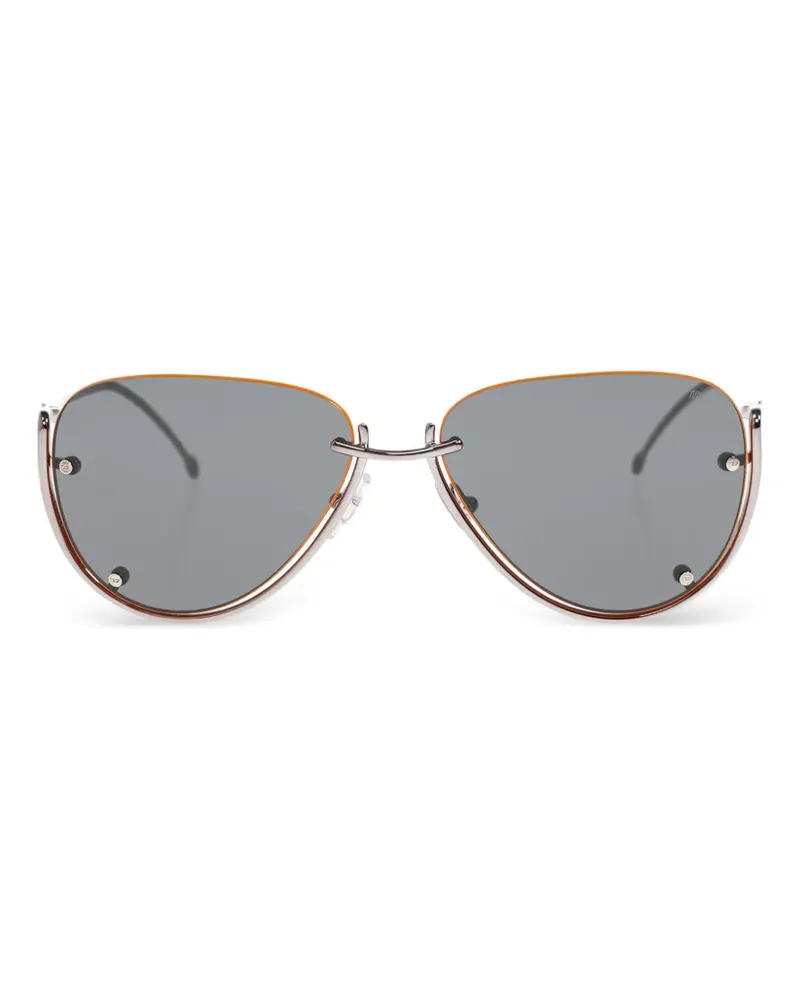 Diesel pilot rimless sunglasses - Silber Silber