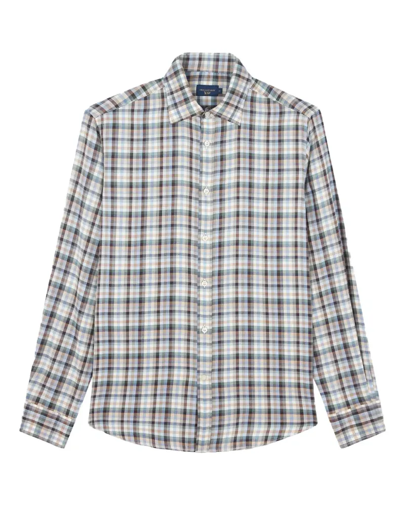 Paul & Shark Kariertes Hemd - Blau Blau