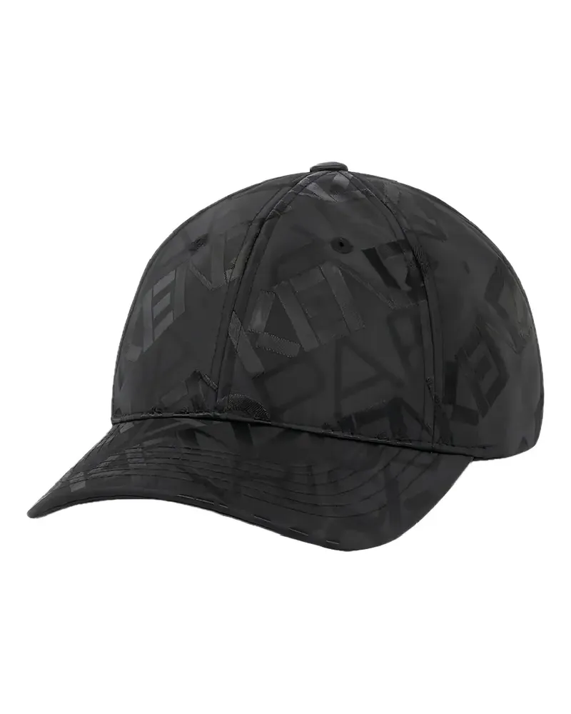 Kenzo logo-pattern baseball cap - Schwarz Schwarz