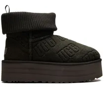 Classic Mini Platform Forest Night Stiefel - Grün