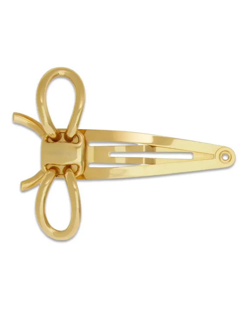 Ferragamo Haarspange mit Schleife - Gold Gold