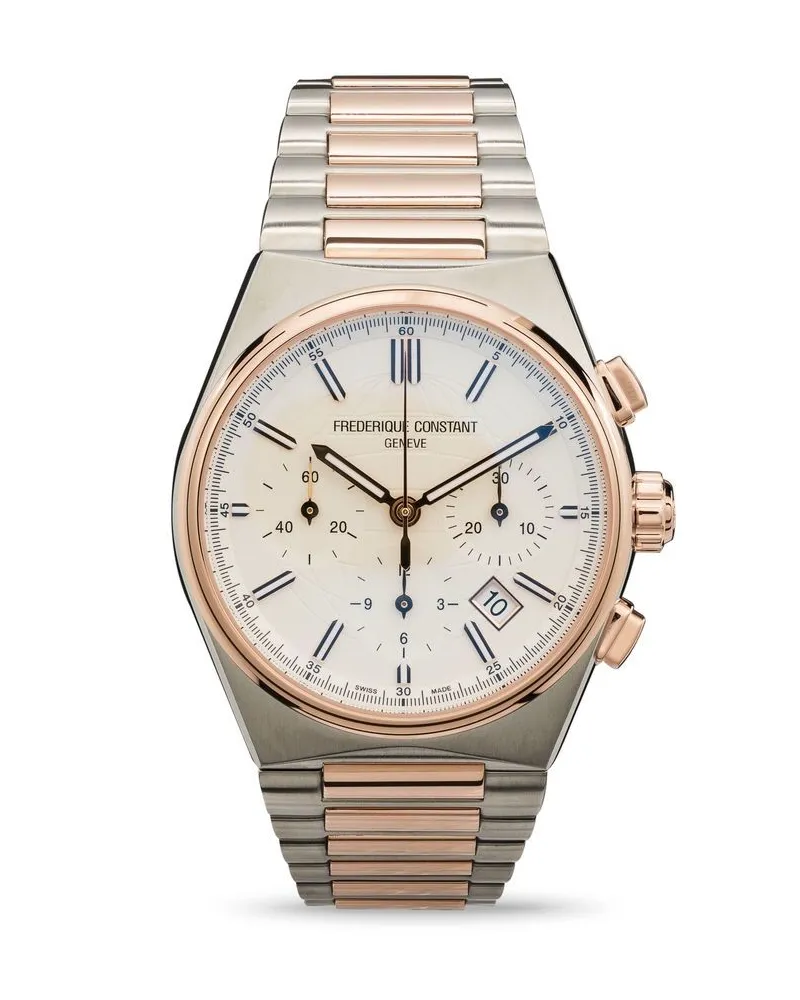 Frédérique Constant Highlife Chronograph Automatic 41mm - Silber Silber